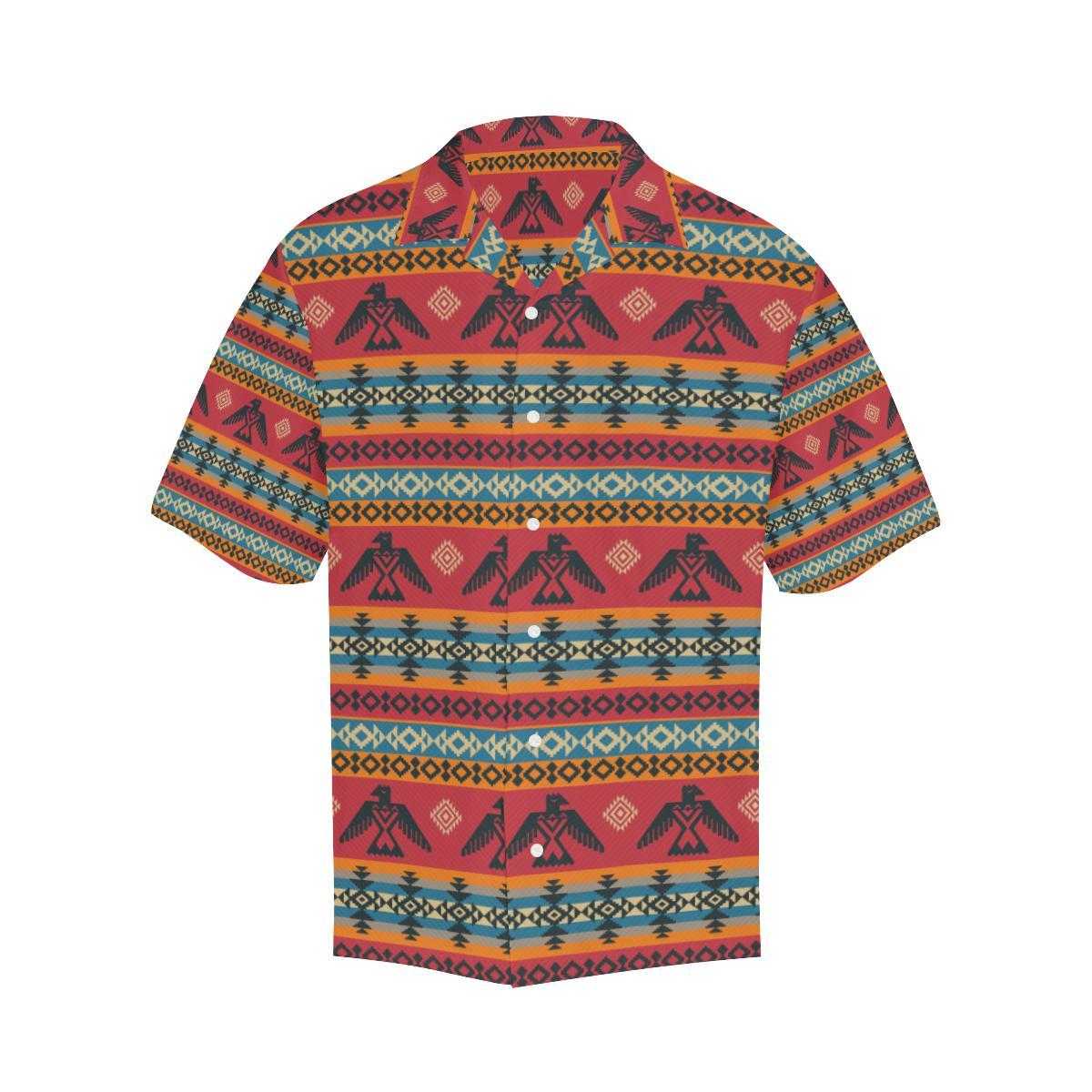 Eagles Native American Design Men Aloha Hawaiian Shirt