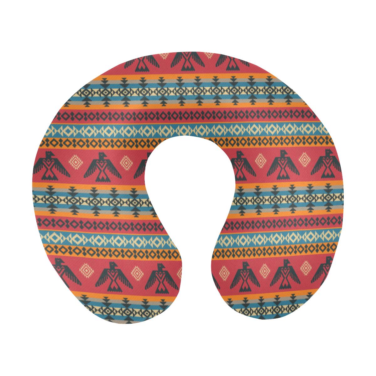 Eagles Native American Design U-Shaped Travel Neck Pillow-JTAMIGO.COM