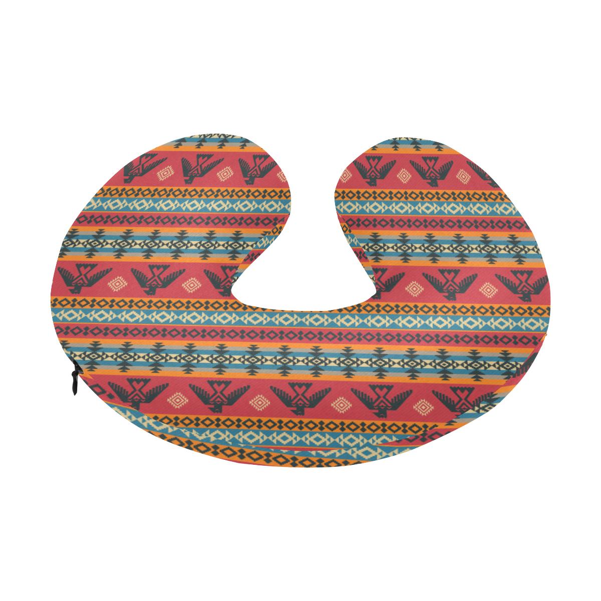 Eagles Native American Design U-Shaped Travel Neck Pillow-JTAMIGO.COM