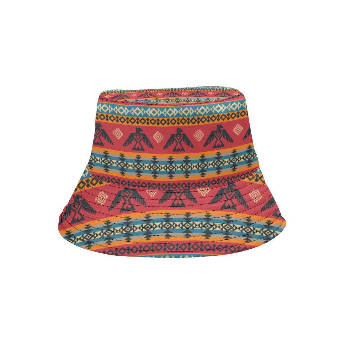 Eagles Native American Design Unisex Bucket Hat