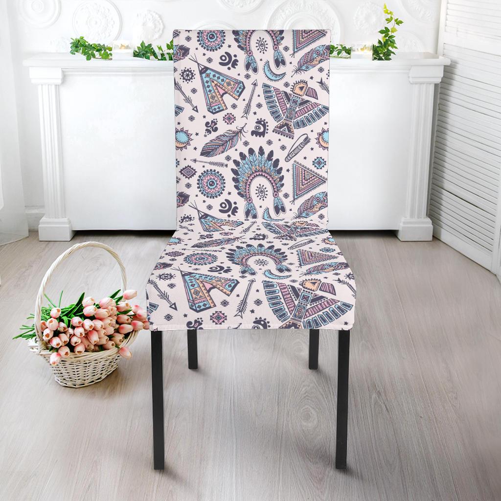 Eagles Native American Indian Symbol Dinning Chair Slipper-JTAMIGO.COM