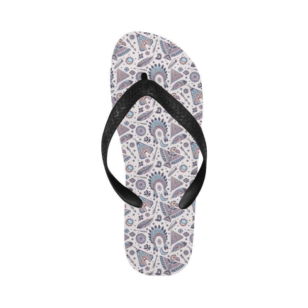 Eagles Native American Indian Symbol Flip Flops-JTAMIGO.COM