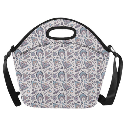 Eagles Native American Indian Symbol Neoprene Lunch Bag (Model 1669)(Large)-JTAMIGO.COM