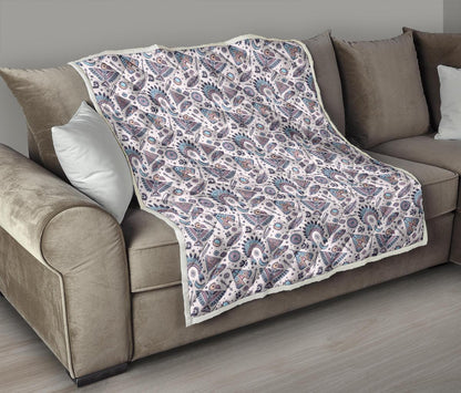 Eagles Native American Indian Symbol Premium Quilt-JTAMIGO.COM