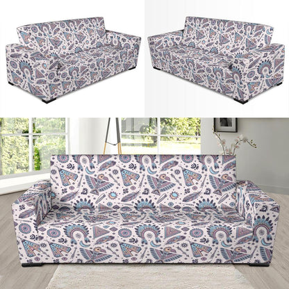 Eagles Native American Indian Symbol Sofa Slipcover-JTAMIGO.COM