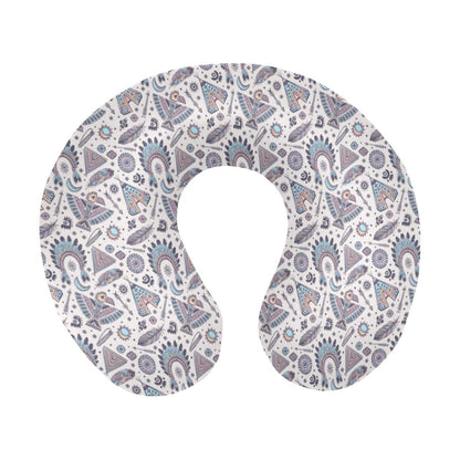 Eagles Native American Indian Symbol U-Shaped Travel Neck Pillow-JTAMIGO.COM