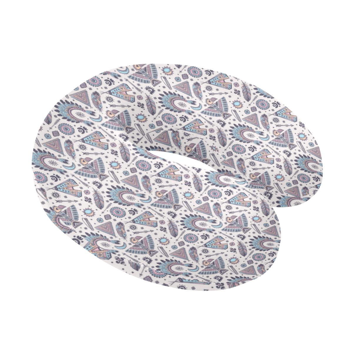 Eagles Native American Indian Symbol U-Shaped Travel Neck Pillow-JTAMIGO.COM