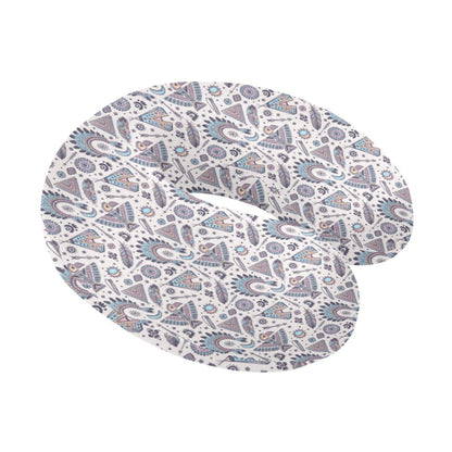 Eagles Native American Indian Symbol U-Shaped Travel Neck Pillow-JTAMIGO.COM