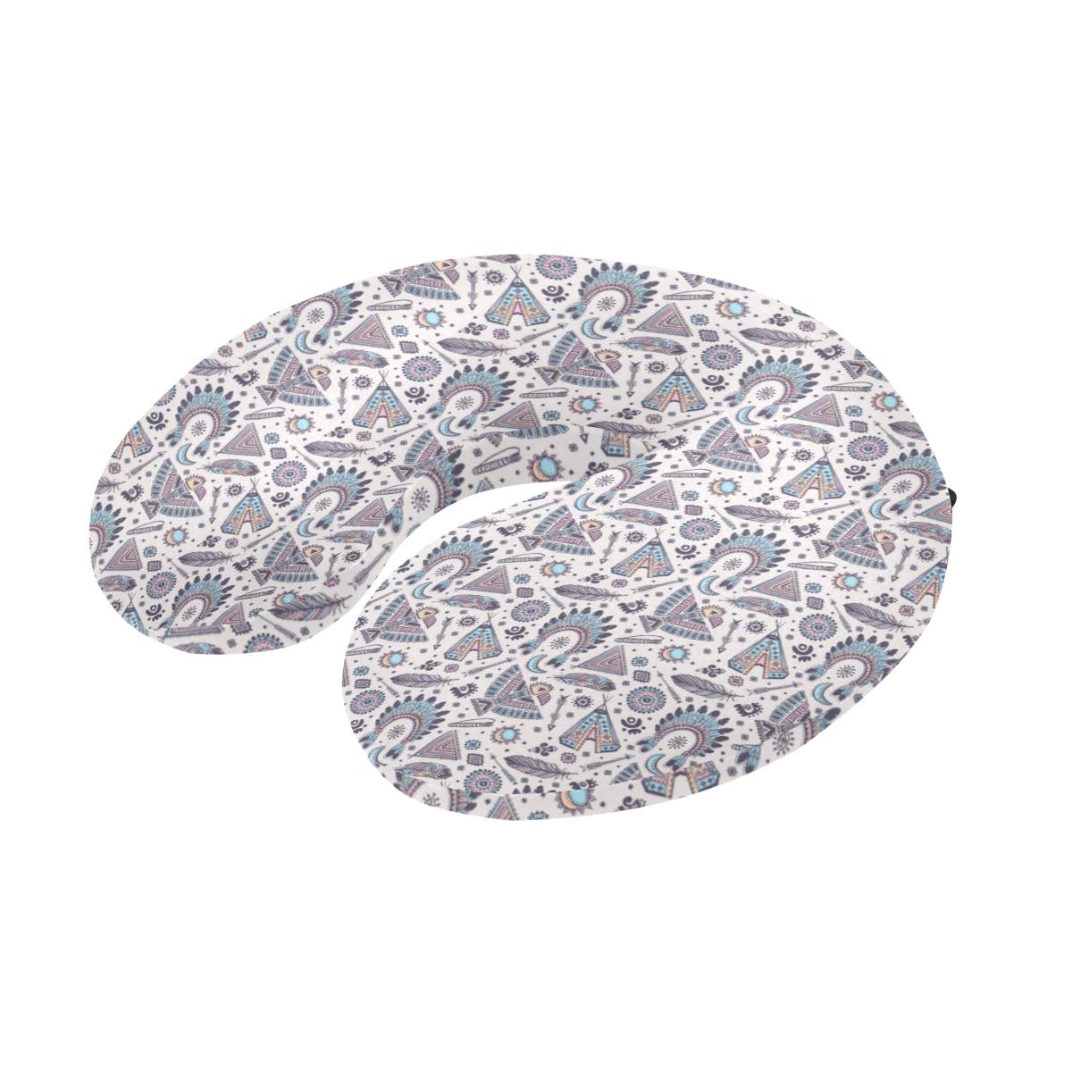 Eagles Native American Indian Symbol U-Shaped Travel Neck Pillow-JTAMIGO.COM
