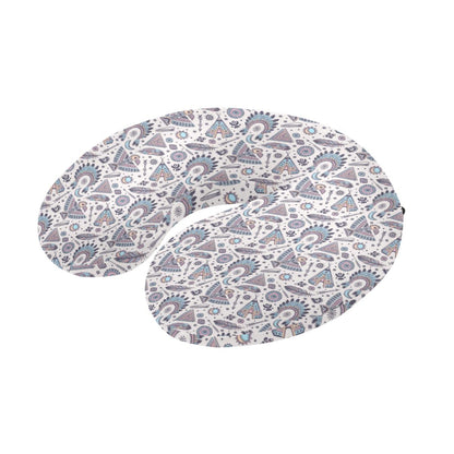 Eagles Native American Indian Symbol U-Shaped Travel Neck Pillow-JTAMIGO.COM