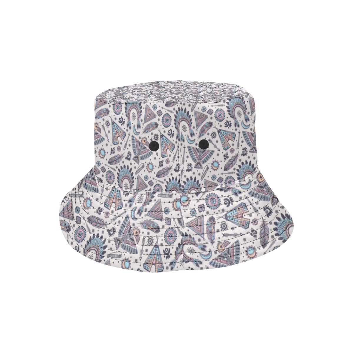 Eagles Native American Indian Symbol Unisex Bucket Hat