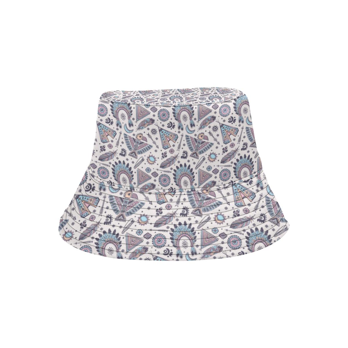 Eagles Native American Indian Symbol Unisex Bucket Hat