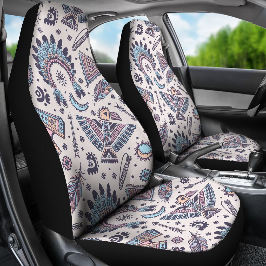 Eagles Native American Indian Symbol Universal Fit Car Seat Covers