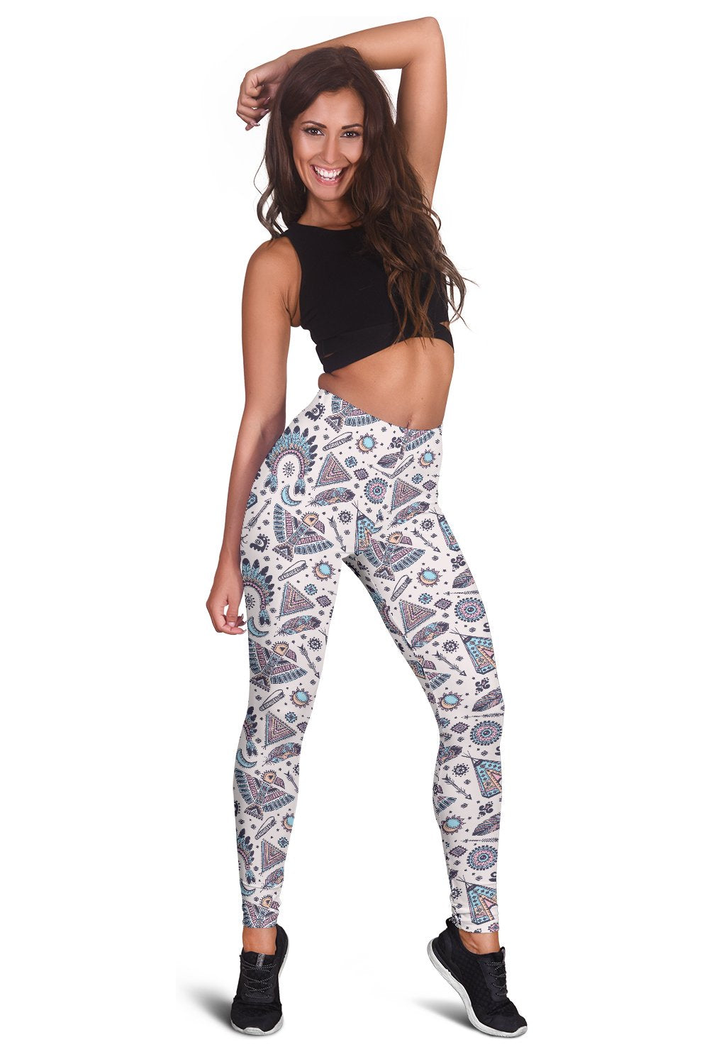 Eagles Native American Indian Symbol Women Leggings