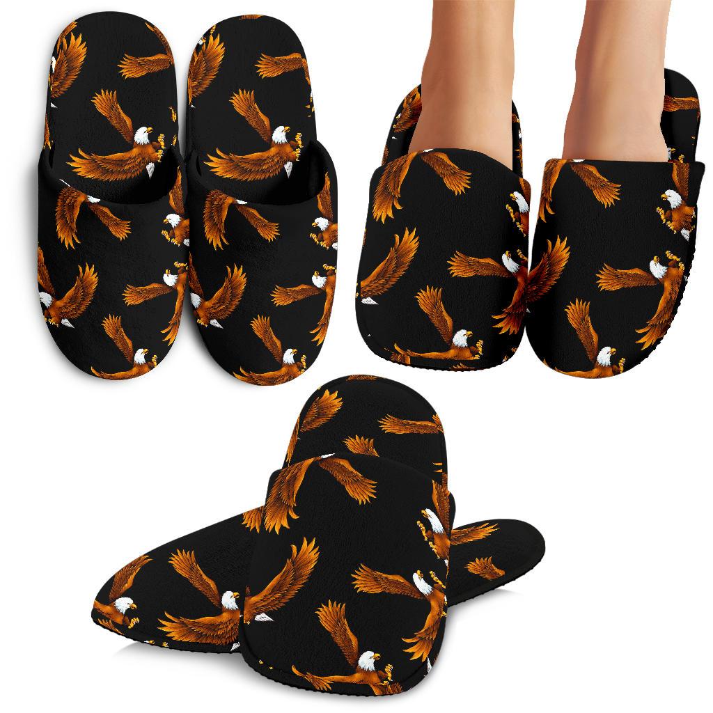 Eagles Print Pattern House Slippers
