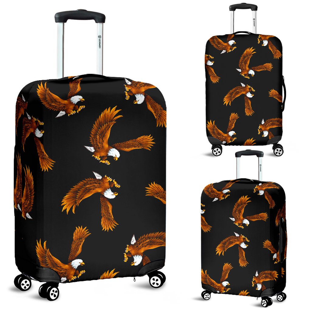 Eagles Print Pattern Luggage Cover Protector