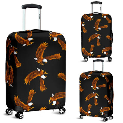 Eagles Print Pattern Luggage Cover Protector
