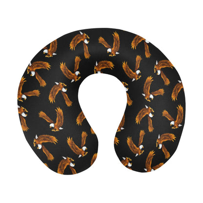 Eagles Print Pattern U-Shaped Travel Neck Pillow-JTAMIGO.COM