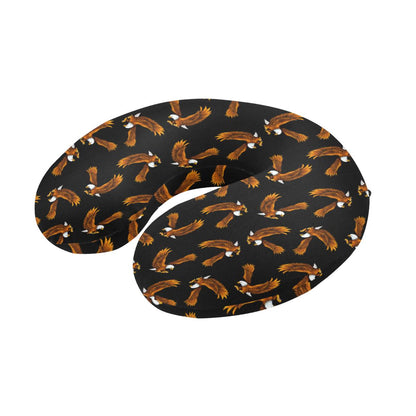 Eagles Print Pattern U-Shaped Travel Neck Pillow-JTAMIGO.COM