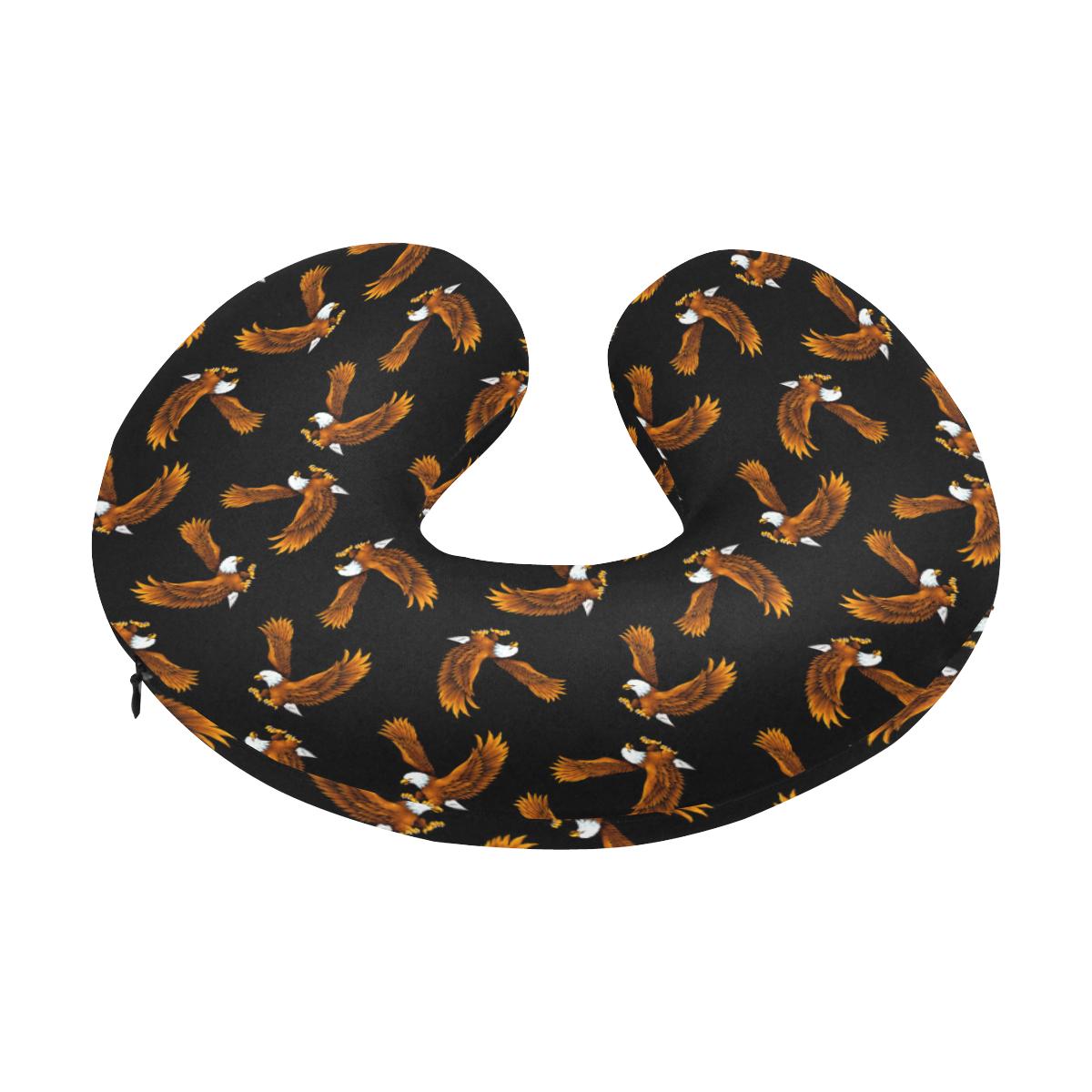 Eagles Print Pattern U-Shaped Travel Neck Pillow-JTAMIGO.COM