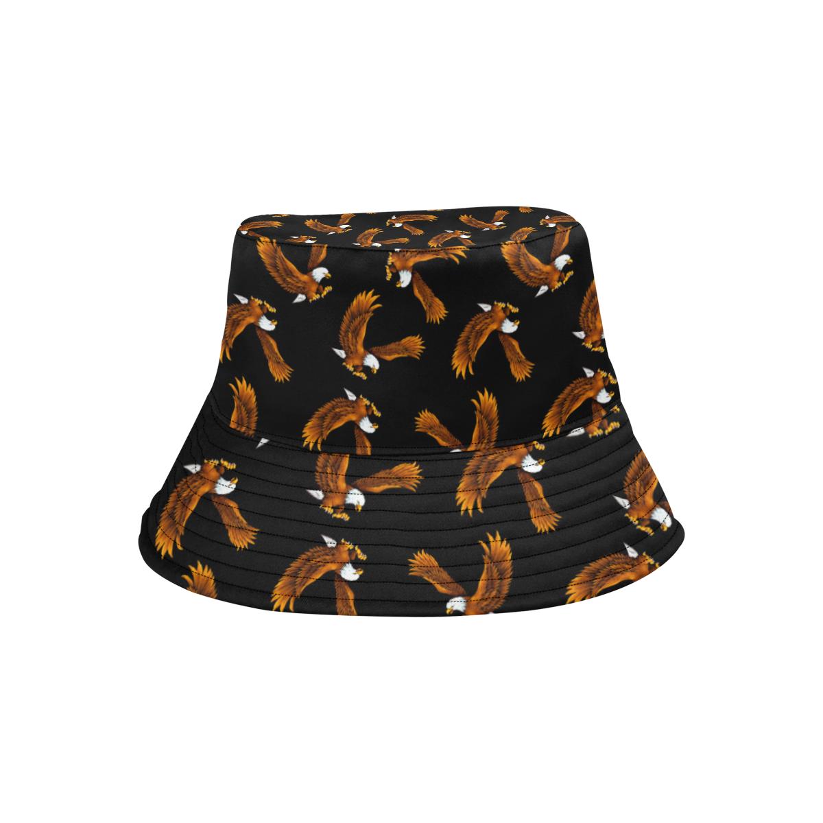 Eagles Print Pattern Unisex Bucket Hat