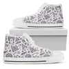 Eagles Print Pattern Women High Top Shoes