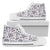 Eagles Print Pattern Women High Top Shoes