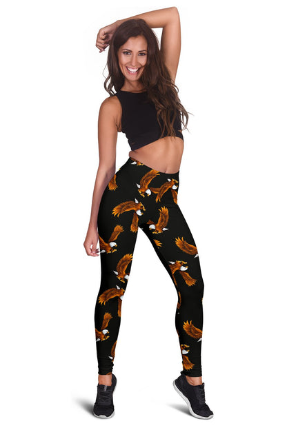 Eagles Print Pattern Women Leggings