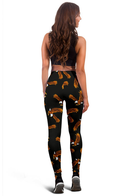Eagles Print Pattern Women Leggings