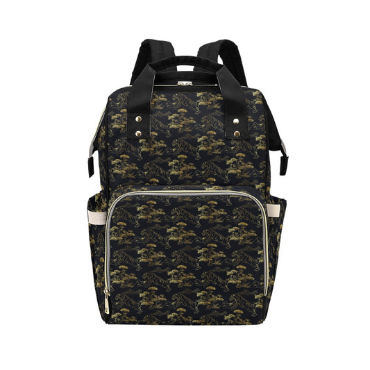 Tiger Japan Style Print Design LKS305 Diaper Bag Backpack