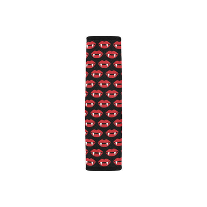 Vampire Lips Print Design LKS302 Car Seat Belt Cover