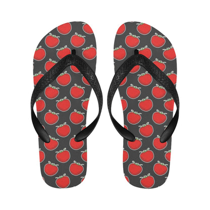 Tomato Print Design LKS306 Flip Flops