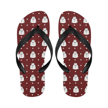 Shih Tzu Print Design LKS301 Flip Flops