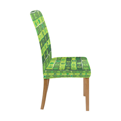 Shamrock Print Design LKS303 Dining Chair Slipcover