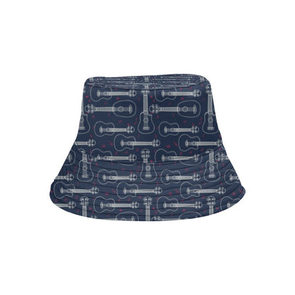 Ukulele Print Design LKS401 Unisex Bucket Hat