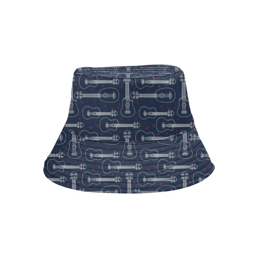 Ukulele Print Design LKS401 Unisex Bucket Hat