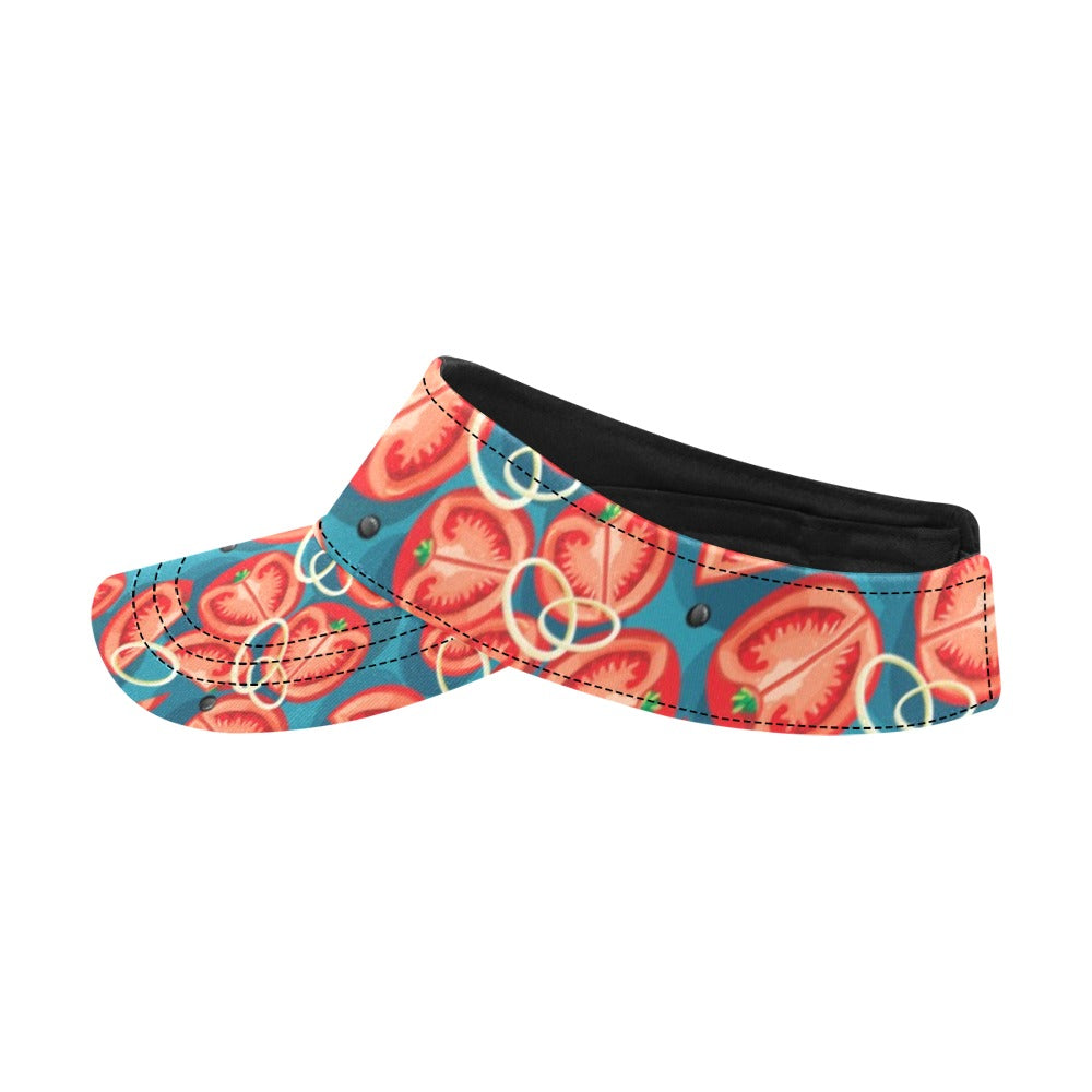 Tomato Print Design LKS301 Unisex Sun Visor