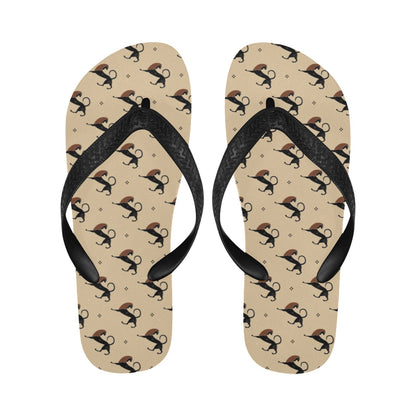 Ancient Greek Print Design LKS3011 Flip Flops