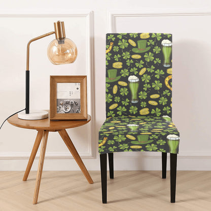 St Patricks Day Print Design LKS307 Dining Chair Slipcover