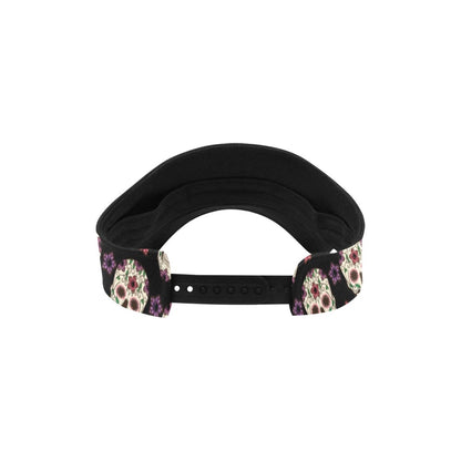 Sugar Skull Print Design LKS304 Unisex Sun Visor