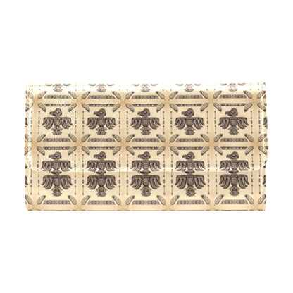 Native American Themed Design Print Women's Trifold Wallet