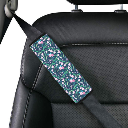 Sweet Pea Print Design LKS303 Car Seat Belt Cover
