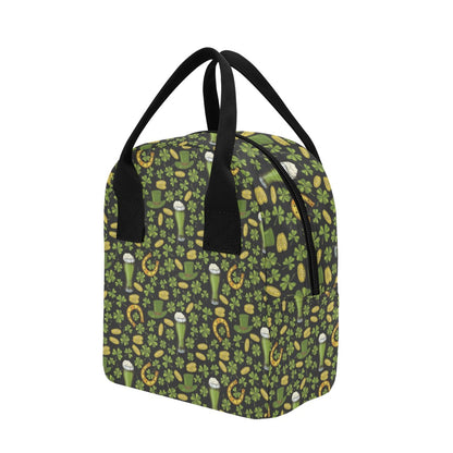 St Patricks Day Print Design LKS307 Insulated Lunch Bag