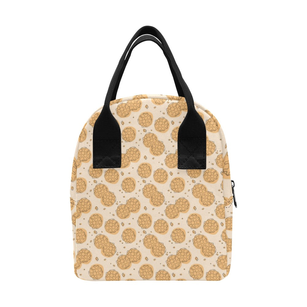 Waffle Print Design LKS303 Insulated Lunch Bag