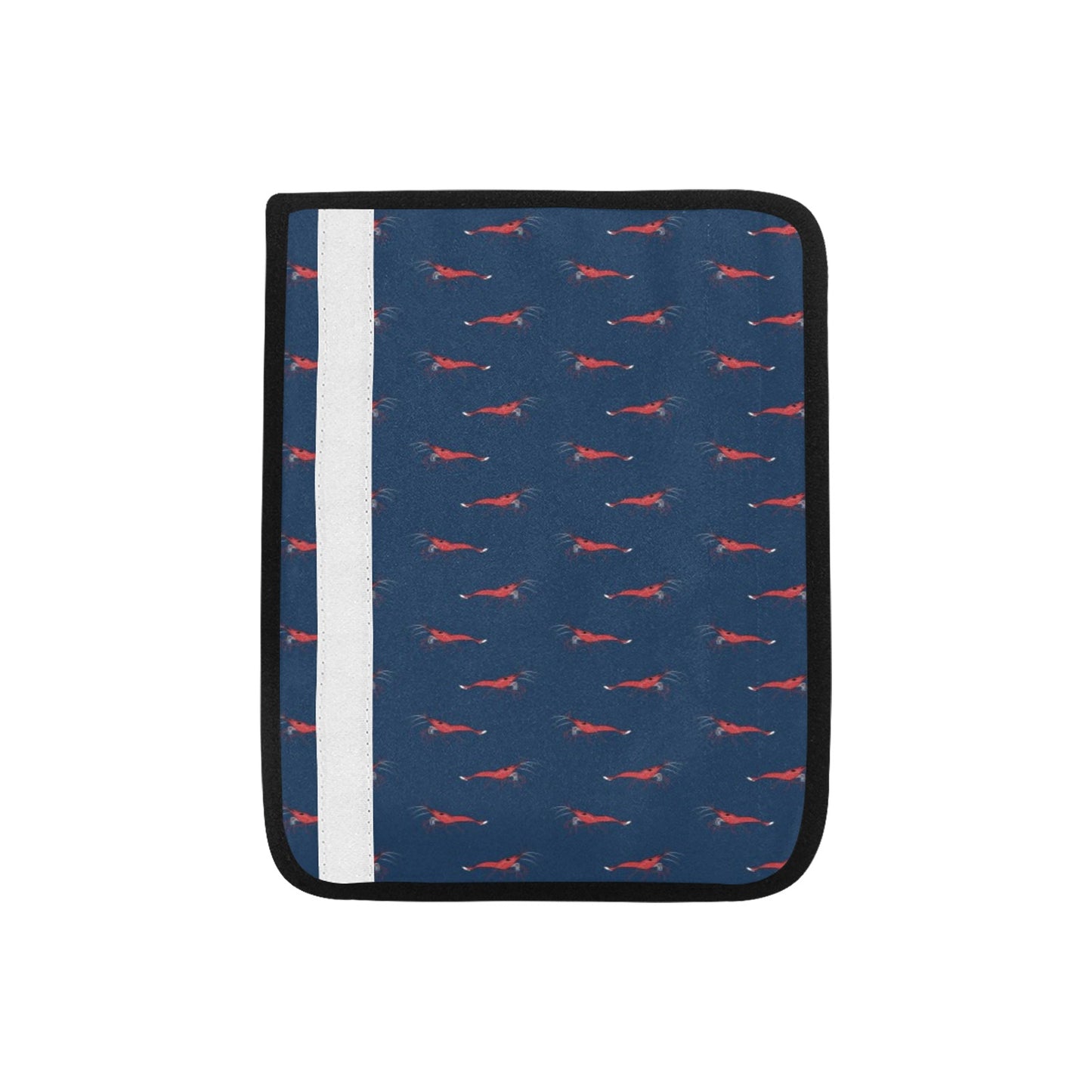 Shrimp Print Design LKS305 Car Seat Belt Cover