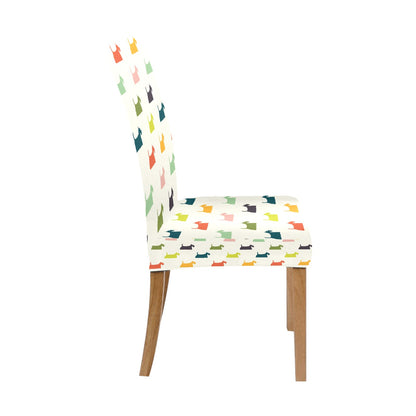 Scottish Terriers Print Design LKS305 Dining Chair Slipcover