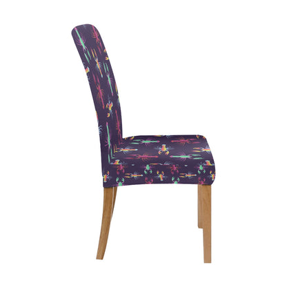 Lobster Print Design LKS402 Dining Chair Slipcover