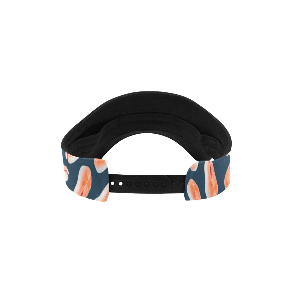 Salmon Steak Print Design LKS306 Unisex Sun Visor