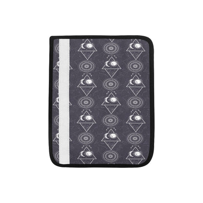 Sun Moon Print Design LKS309 Car Seat Belt Cover