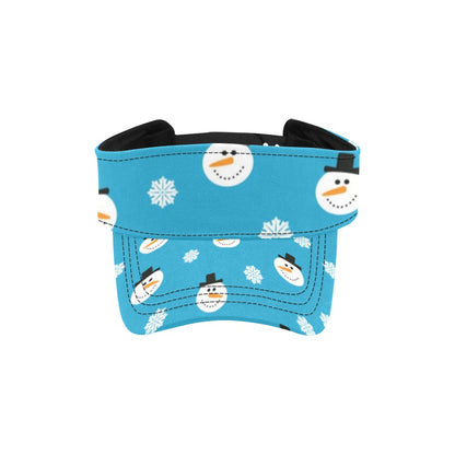 Snowman Print Design LKS303 Unisex Sun Visor